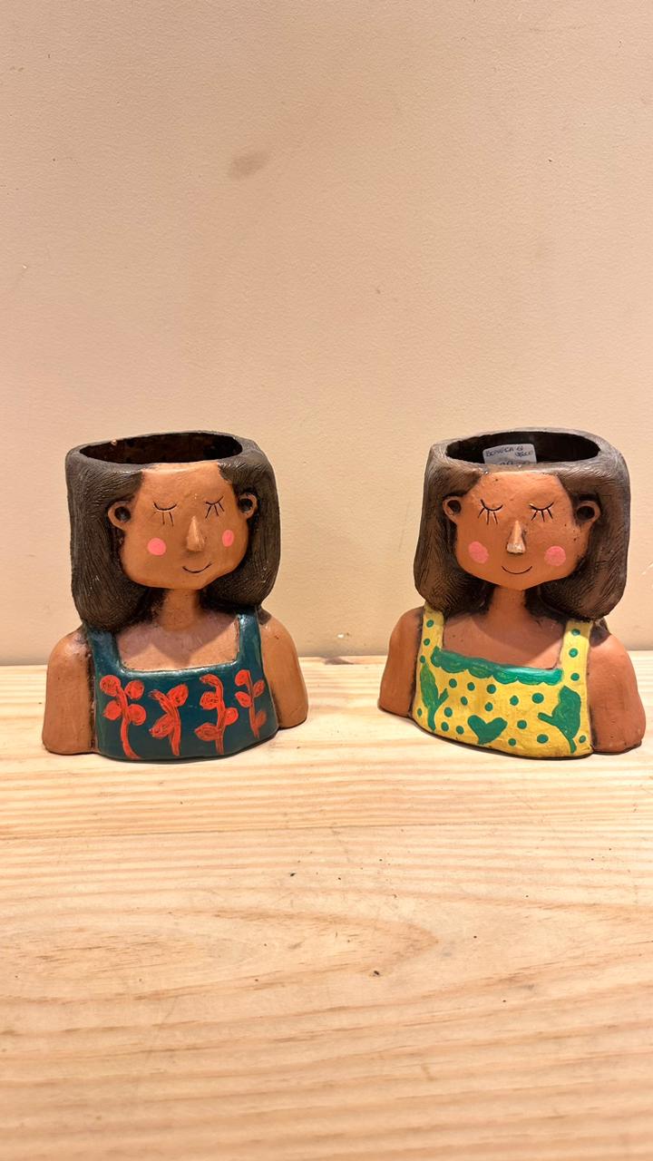 VASO BONECA G CERAMICA