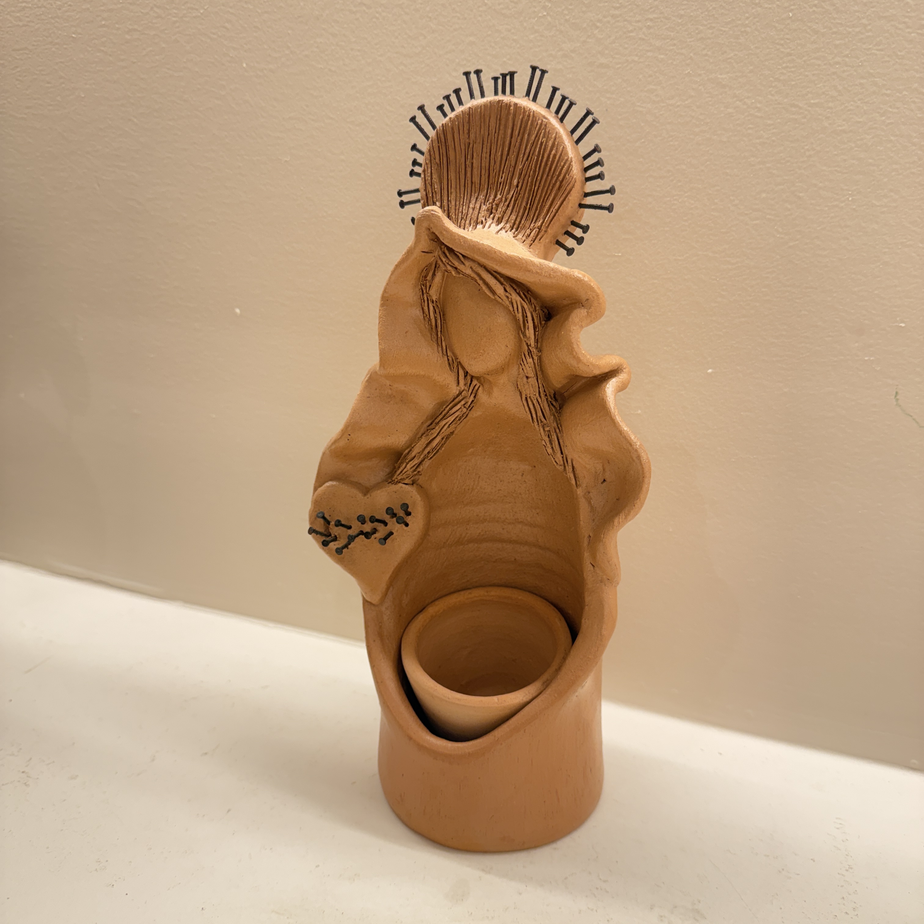 PRODUTO SANTA PORTA VELA SAGRADO CORAÇÃO