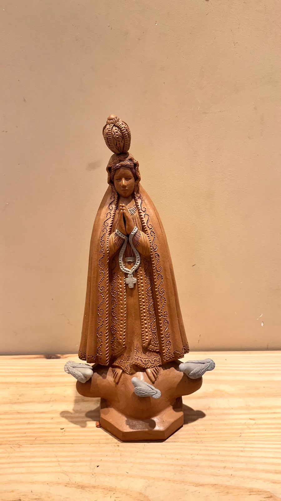 NOSSA SENHORA DE FATIMA PASSAROS BRANCO PIMPO
