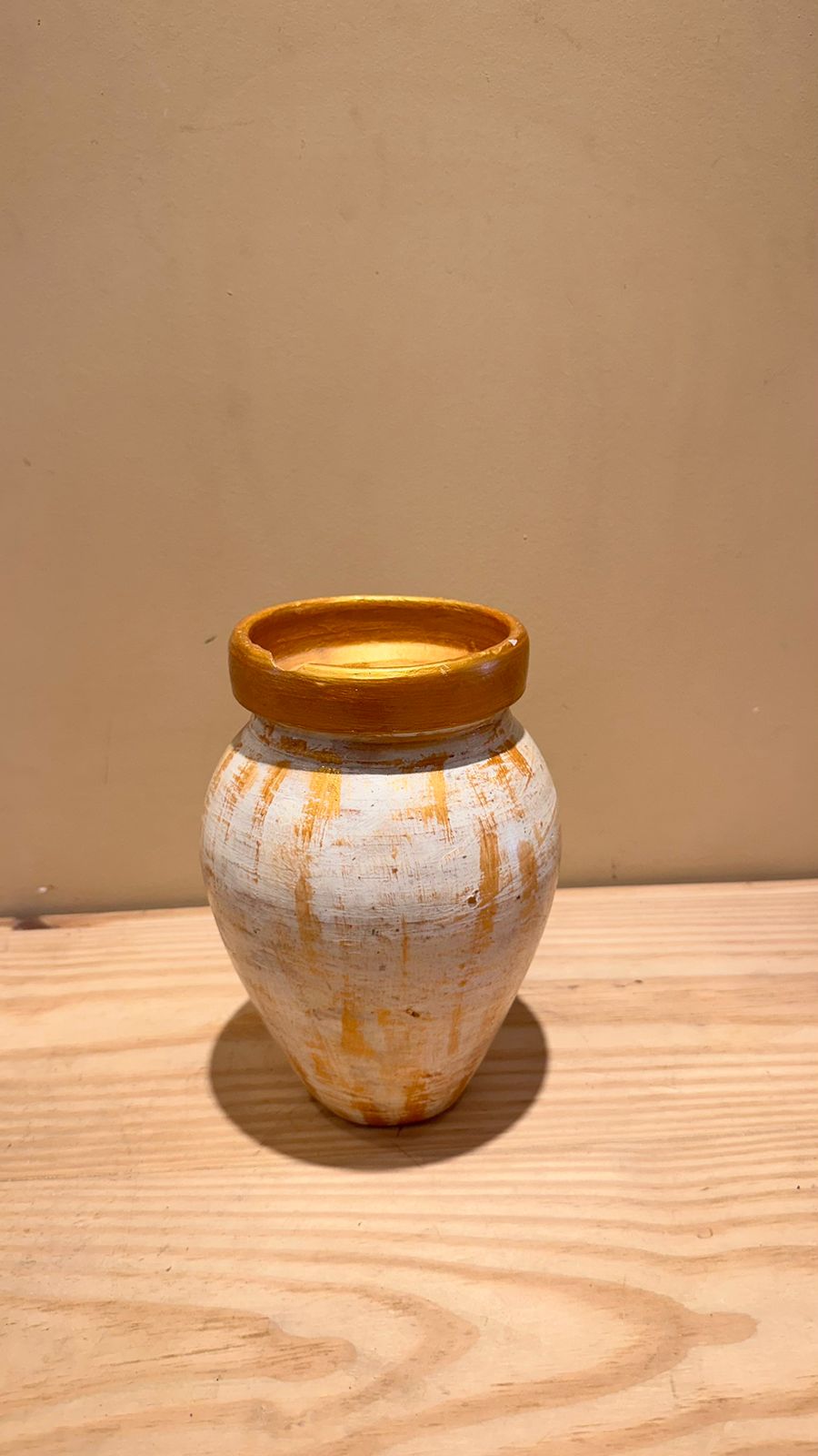 VASO PINTADO CERAMICA