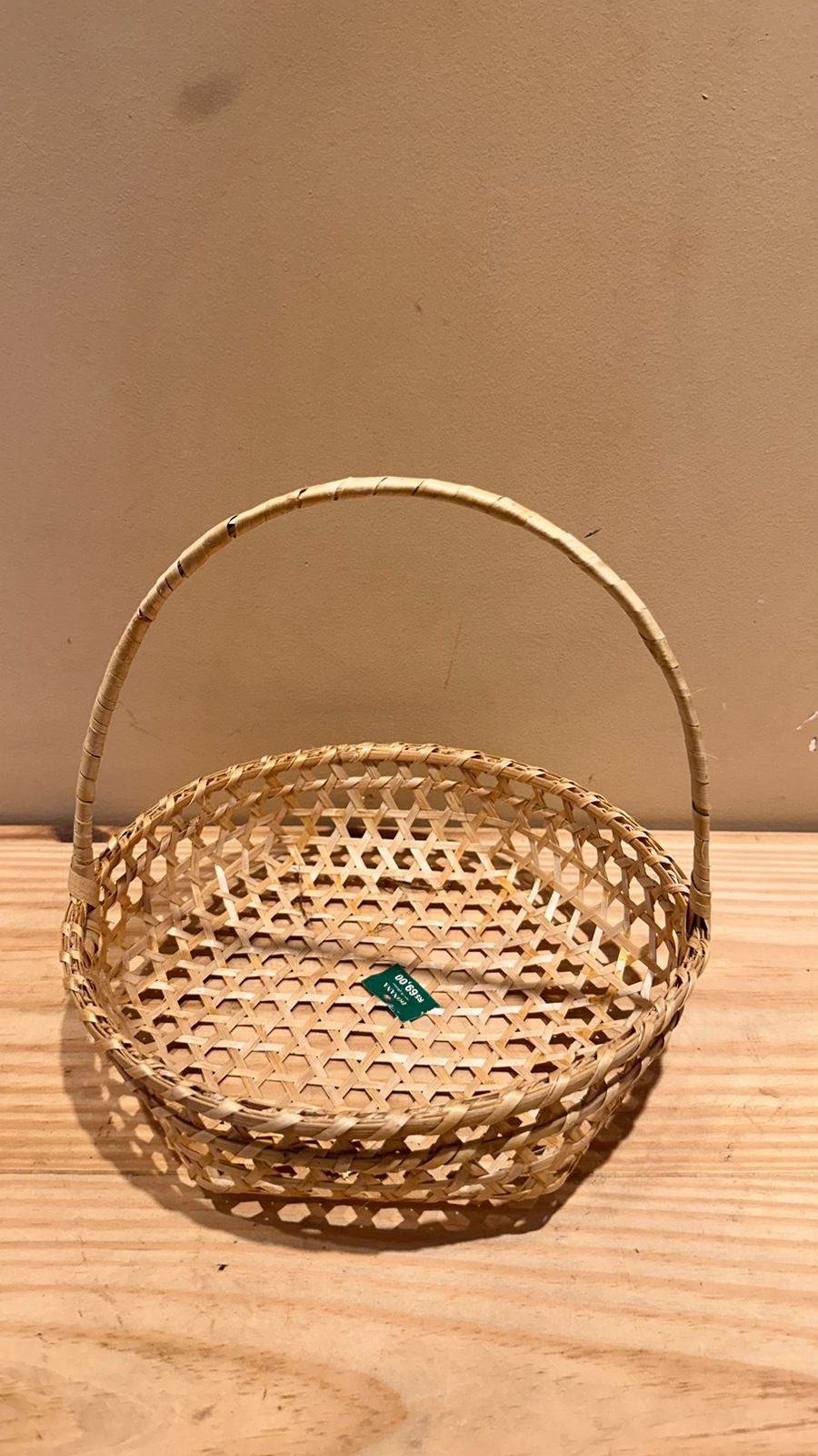 CESTA DE PALHA