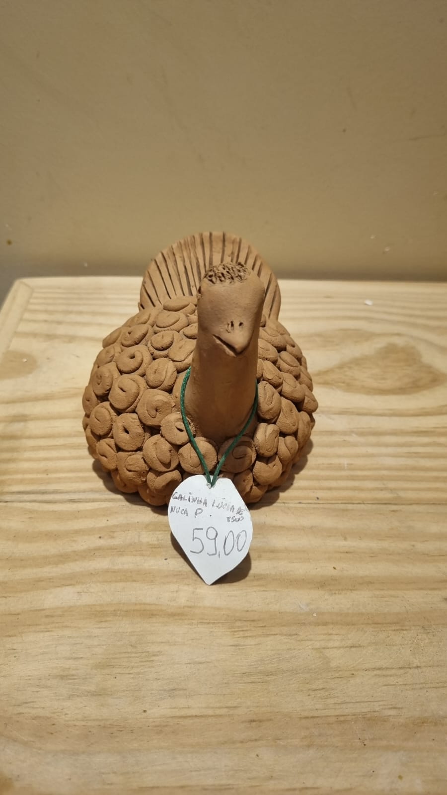 GALINHA DE LÚCIA DE NUCA P CERAMICA