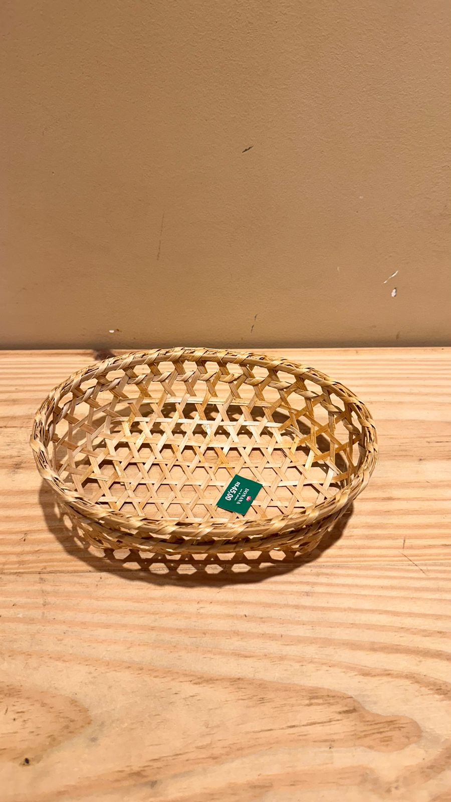 CESTA DE PALHA