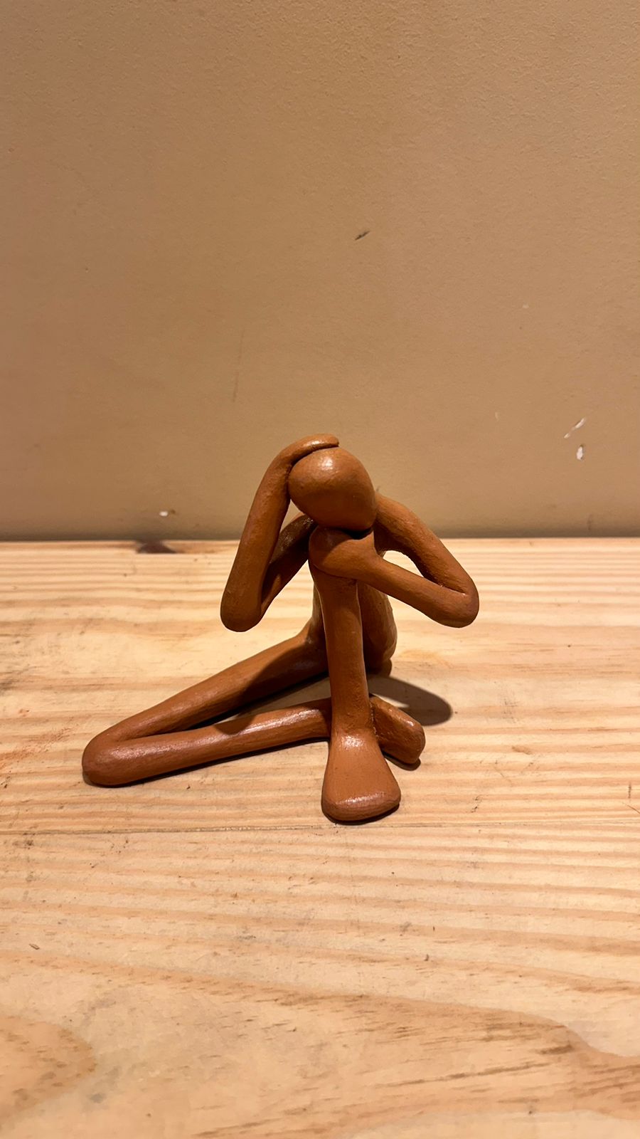 ESCULTURA HOMEM DE CERAMICA